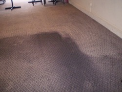 restaurant carpet before cleaning and after cleaning