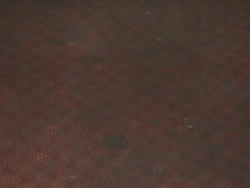 heavily soiled carpet